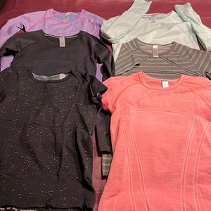 3 size 12 Ivivva shirts on right